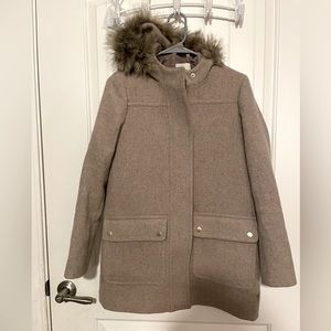 J. Crew Factory Chateau Vail parka coat